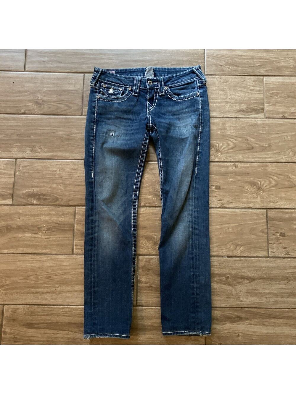 True Religion Jean's Women's Size 26 Rn#112790 ca#30427 Made USA Studded